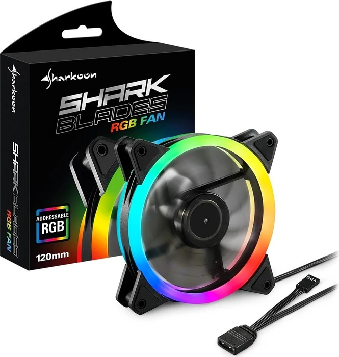 Sharkoon Shark Blades RGB, 120mm