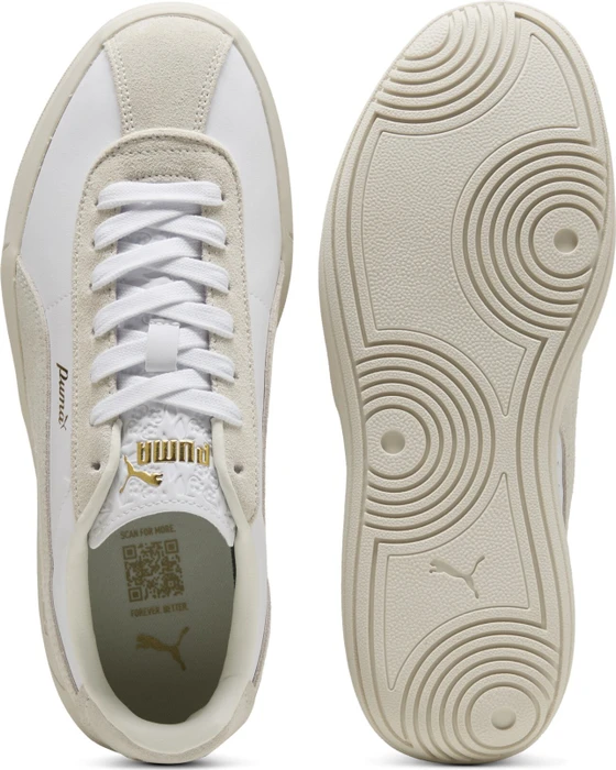 Puma Club Klassika puma white/warm white/puma gold (Damen)