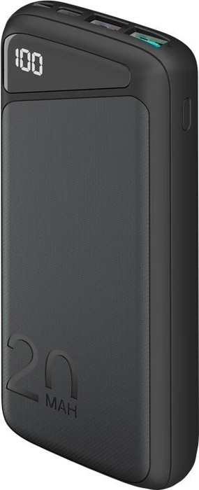 Wentronic Goobay Schnelllade-Powerbank 20000mAh schwarz