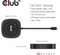 Club 3D Multi Stream Transport MST Hub, USB-C 3.0 auf 3x DisplayPort 1.4 Adapter Vorschaubild