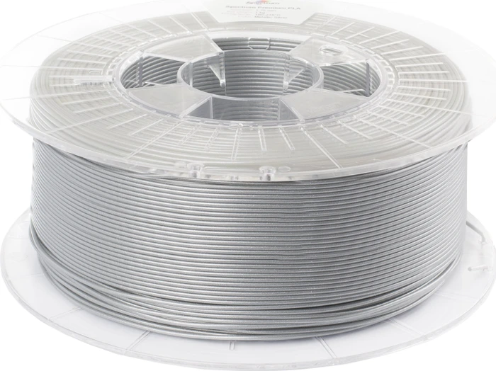 Spectrum PLA, silver metallic, Spule, 1.75mm, 500g