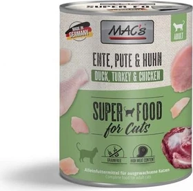 MAC's Cat Ente Pute und Huhn Adult, 4.80kg (6x 800g)