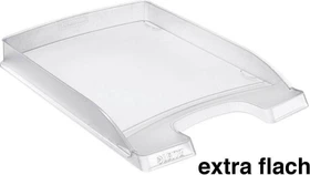 Leitz Plus Briefablage flach, A4, transparent