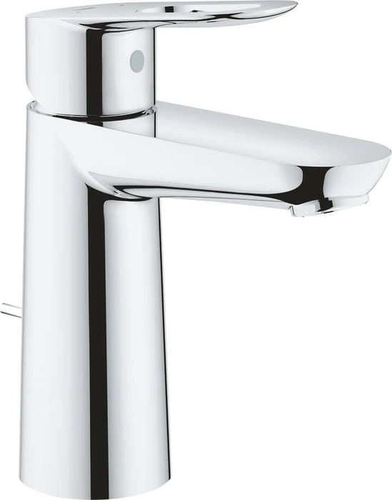 Grohe BauLoop Einhand-Waschbeckenarmatur 1/2" M-Size mit Ablauffernbedienung chrom