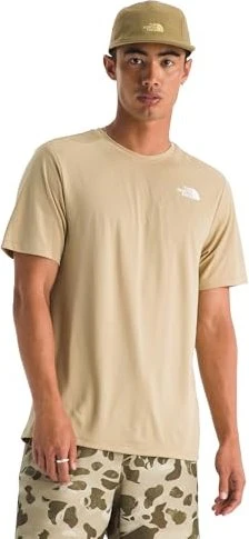 The North Face 24/7 Funktionsshirt kurzarm khaki stone (Herren)