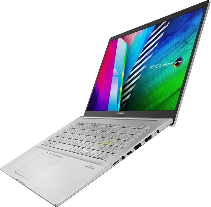 ASUS VivoBook S15 OLED S533EP-L1720T, Transparent Silver, Core i5-1135G7, 8GB RAM, 512GB SSD, GeForce MX330, DE