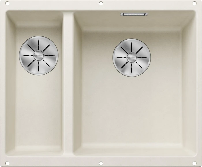 Blanco Subline 340/160-U InFino Unterbau Becken rechts softweiß