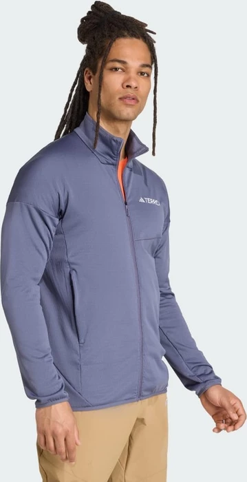 adidas Terrex Xperior Climawarm Light Fleece Jacke preloved violet (Herren)