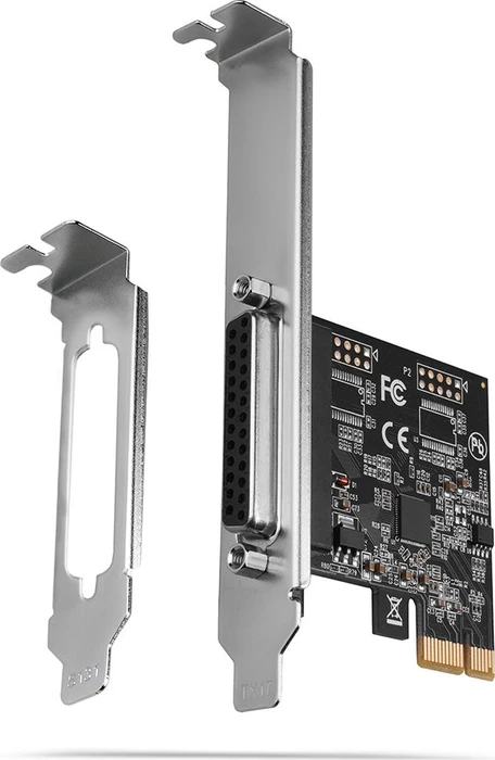 Axagon 1x parallel DB25, PCIe 2.0 x1