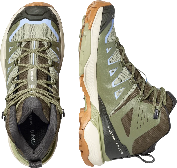 Salomon X Ultra 360 Edge Mid GTX tea/deep lichen green/brunnera blue (Damen)
