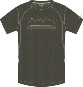 CMP Stretch Jersey Funktionsshirt kurzarm pine mel. (Herren)