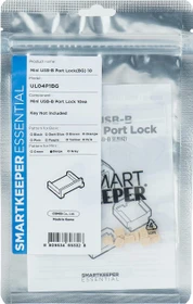 SmartKeeper USB Micro-B Portblocker, Essential Mini, MUL04, beige, 10er-Pack
