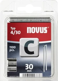 Novus Typ 4 Tacker-Klammern, 30x6.1mm, 1100 Stück