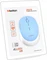 Meetion R570 Wireless Silent Mouse blau, USB Vorschaubild