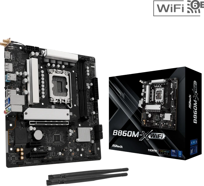 ASRock B860M-X WiFi (Intel 1851)