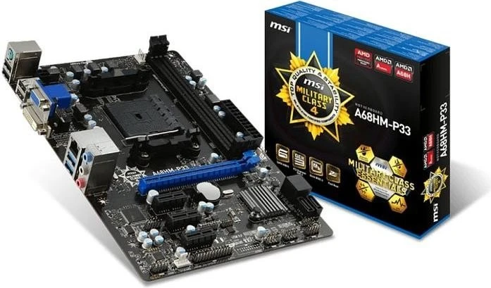 MSI A68HM-P33 (AMD FM2+)