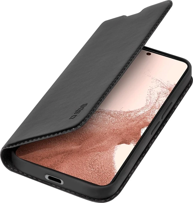SBS Mobile Book Wallet Lite für Samsung Galaxy S23+ schwarz