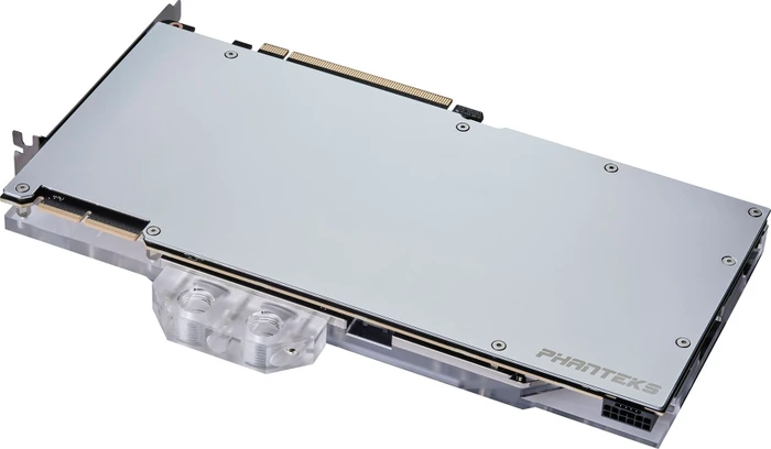 Phanteks Glacier G30 ASUS 3090 Ti Strix chrome, mit Backplate