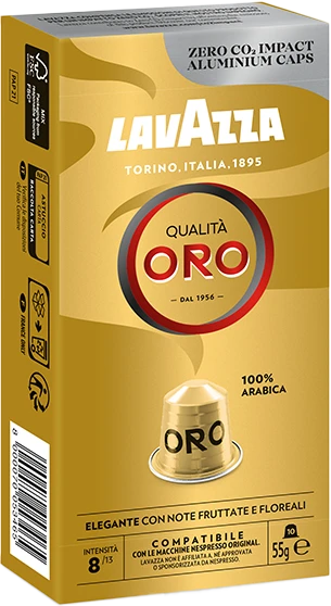 Lavazza Qualità Oro Kaffeekapseln, 10 Stück