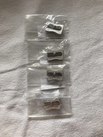 Kum 400-1K Handanspitzer silber, 5er-Pack