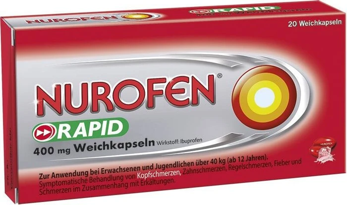 Nurofen rapid 400mg Weichkapseln