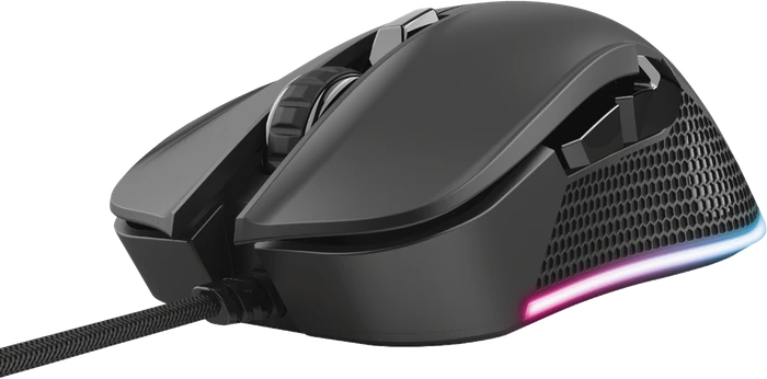 Trust Gaming GXT 922 YBAR RGB Gaming Mouse schwarz, USB