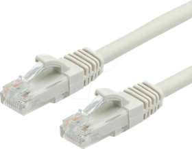Value LSOH Patchkabel, Cat6, U/UTP, RJ-45/RJ-45, 10m, grau