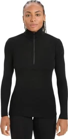 Icebreaker Merino 175 Everyday Half Zip Funktionsshirt langarm schwarz (Damen)