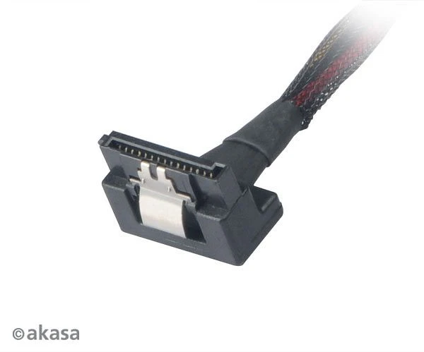 Akasa SATA-Stromadapter 15-Pin [SATA] auf 2x 15-Pin [SATA], Y-Kabel