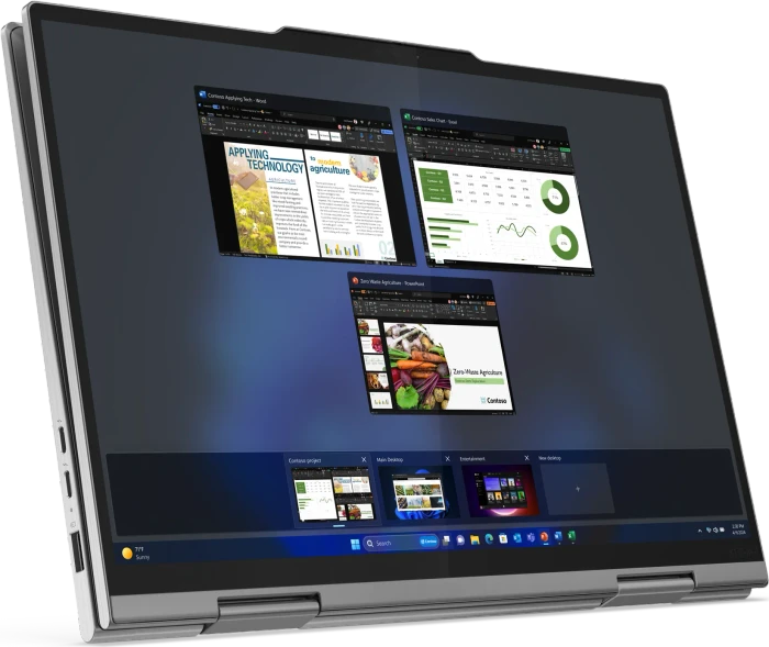 Lenovo ThinkPad X1 2-in-1 G9, Grey, Core Ultra 7 155U, 32GB RAM, 512GB SSD, DE