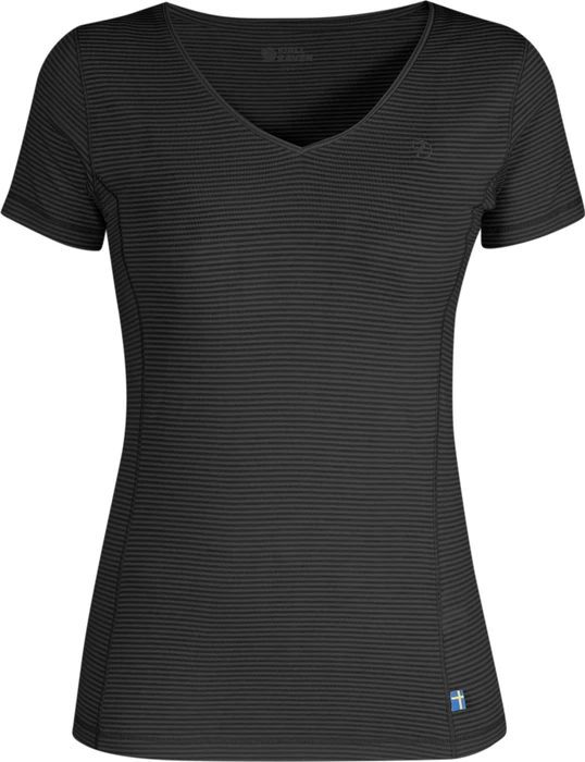Fjällräven Abisko Cool Funktionsshirt kurzarm dark grey (Damen)