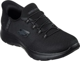 Skechers Slip-Ins: Summits - Diamond Dream black mesh/gunmetal trim (Damen)