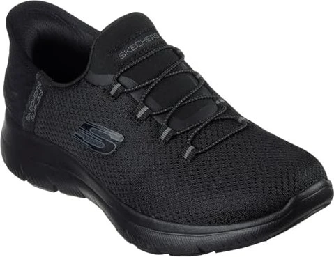 Skechers Slip-Ins: Summits - Diamond Dream black mesh/gunmetal trim (Damen)