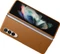 Samsung Leather Cover für Galaxy Z Fold 3 5G Camel Vorschaubild