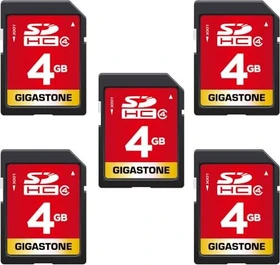 Gigastone R80 4GB, UHS-I U1, Class 10, 5er-Pack