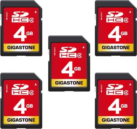 Gigastone R80 4GB, UHS-I U1, Class 10, 5er-Pack