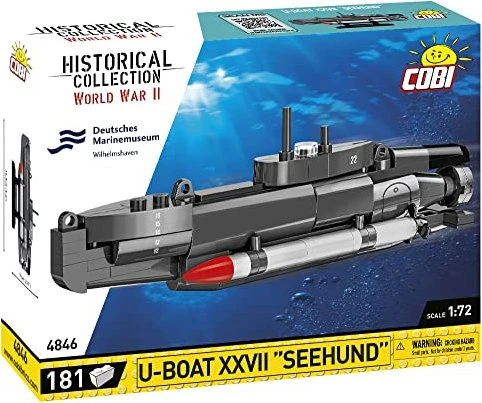 Cobi Historical Collection WW2 U-Boat XXVII Seehund