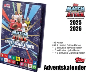 Topps Match Attax Adventskalender Bundesliga 2025/2026
