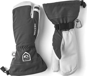 Hestra Army Leather Heli Skihandschuhe grau