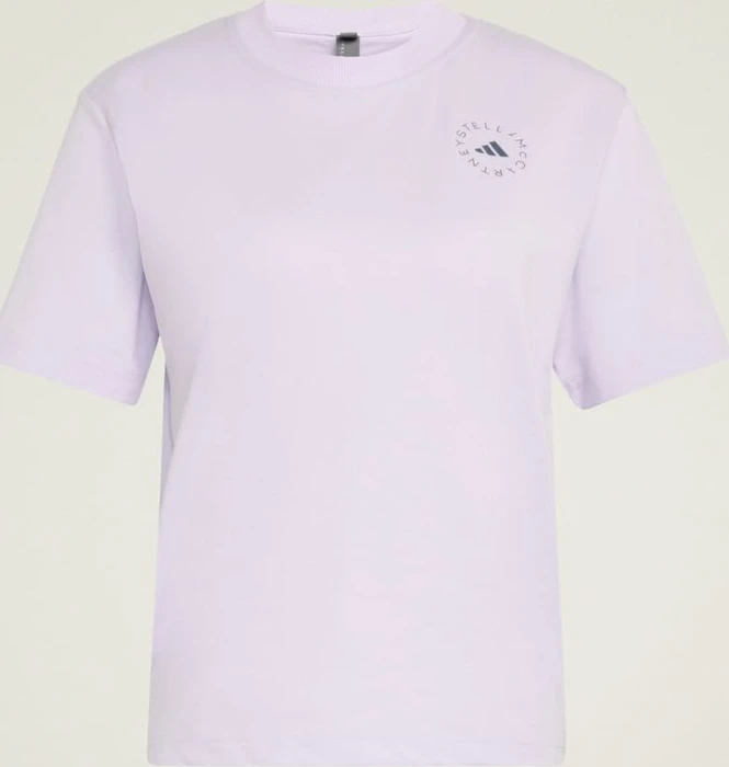 adidas by Stella McCartney TrueCasuals Regular Sportswear T-Shirt kurzarm purple tint (Damen)