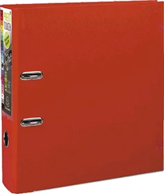 Exacompta Maxi Prem'Touch Ordner 2-Ring, 80mm, A4, rot, 10er-Pack