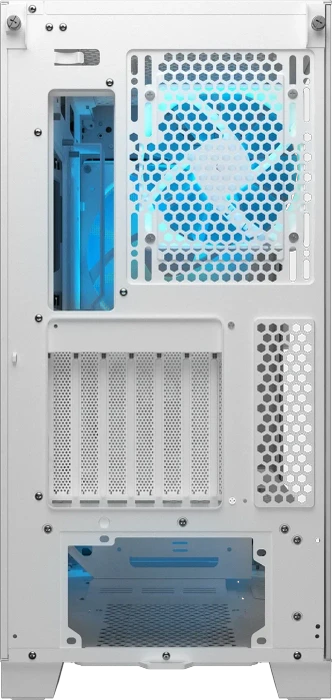 Cougar Airface Flo RGB, weiß, Glasfenster