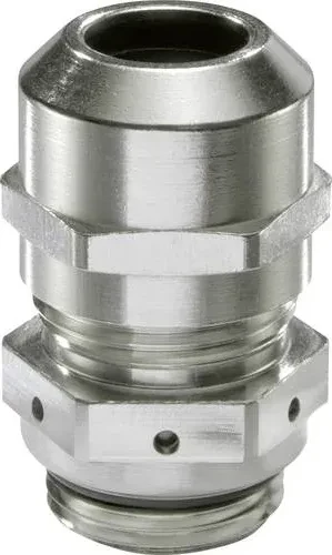 Wiska EMSVG 40 LT RW Railway Druckausgleichsverschraubung LowTemp, Messing vernickelt M40