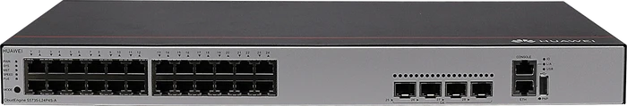Huawei S5700 Series CloudEngine S5735-L Rackmount Gigabit Managed Switch, 24x RJ-45, 4x SFP, 380W PoE+