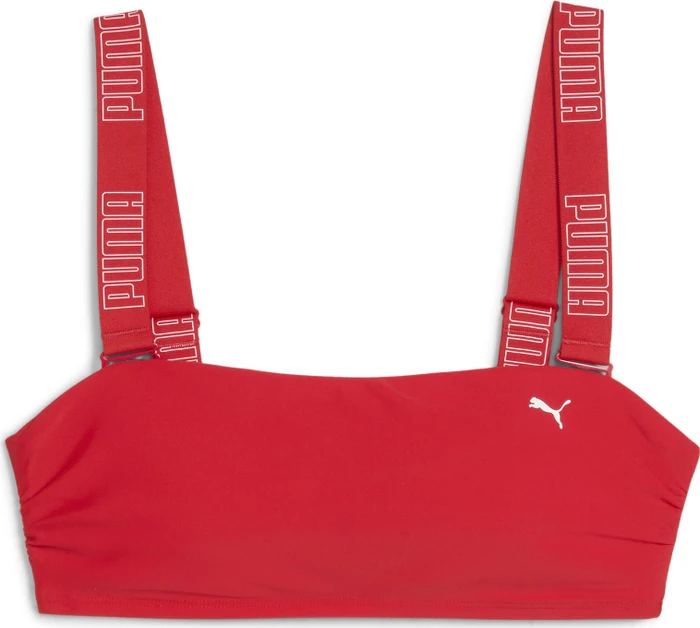 Puma Bandeau Bikini-Oberteil rot (Damen)