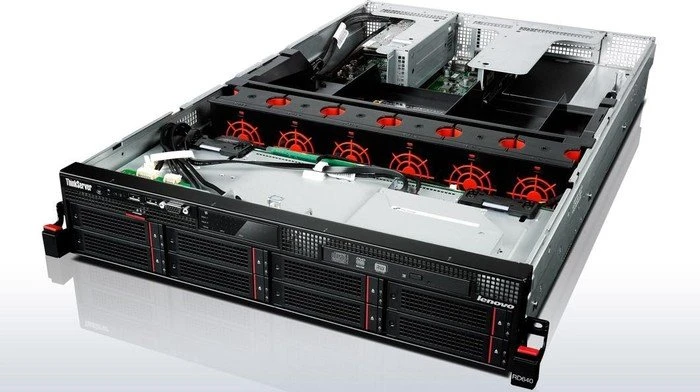 Lenovo ThinkServer RD640, Xeon E5-2640 v2, 8GB RAM, 2HE