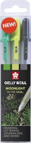 Sakura Gelly Roll Moonlight 06 F Botanic Shades Gelroller (Mine) sortiert, 3er-Set, Etui
