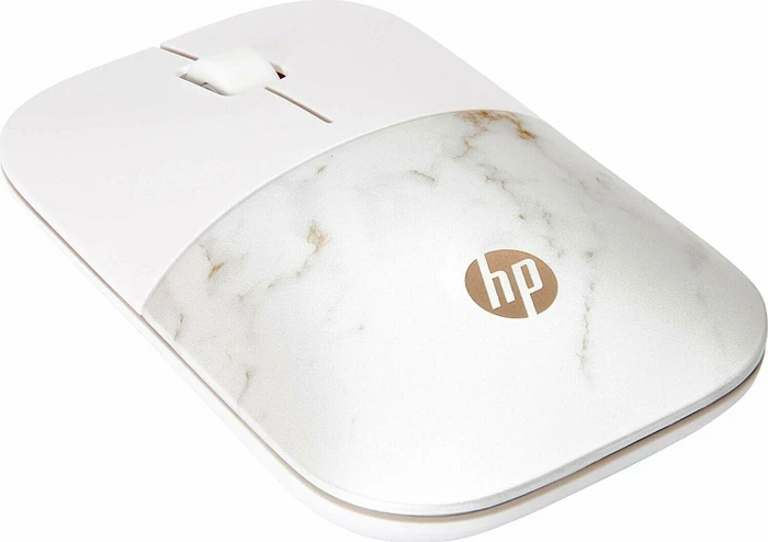 HP Z3700 Wireless Mouse Copper Marble weiß/grau, USB