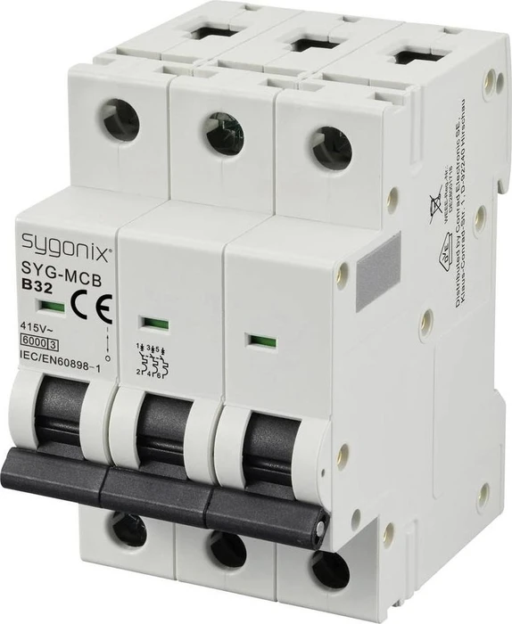 Sygonix Leitungsschutzschalter 3polig 32A 415 V/AC