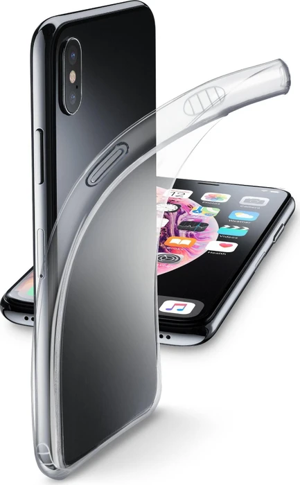 Cellularline Fine Cover für Apple iPhone XS Max transparent